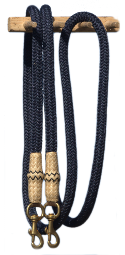 bosal-zuegel-blau-rohhaut1980